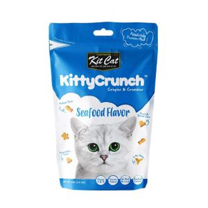 Kit Cat Kitty Crunch Seafood | Size: 60g